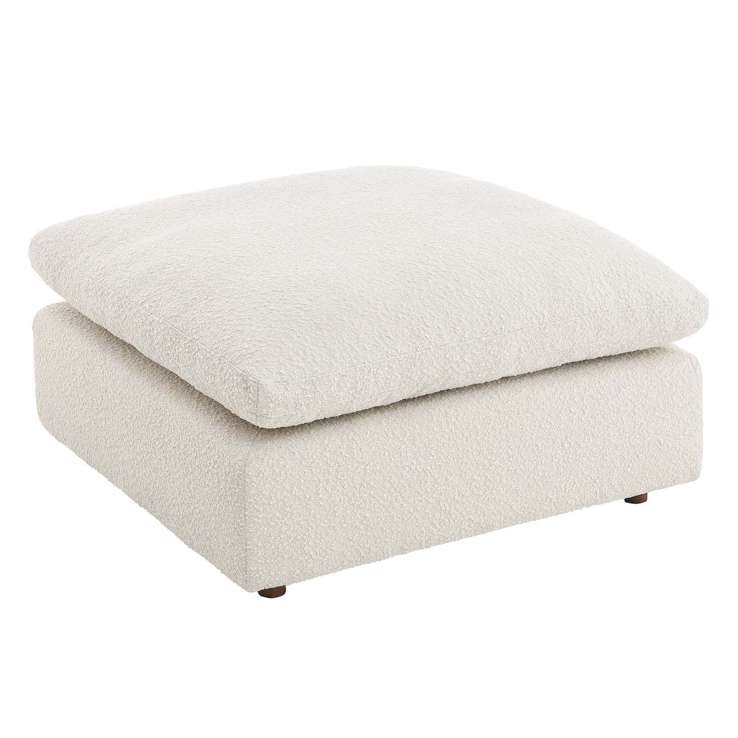 Commix Down Filled Overstuffed Boucle Fabric Ottoman By Modway - EEI-6258 | Ottomans | Modishstore - 10