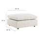 Commix Down Filled Overstuffed Boucle Fabric Ottoman By Modway - EEI-6258 | Ottomans | Modishstore - 14