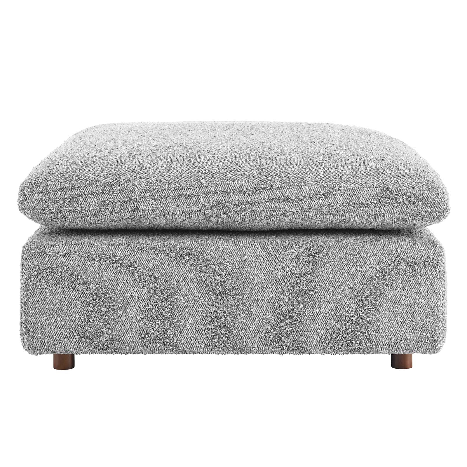 Commix Down Filled Overstuffed Boucle Fabric Ottoman By Modway - EEI-6258 | Ottomans | Modishstore - 19
