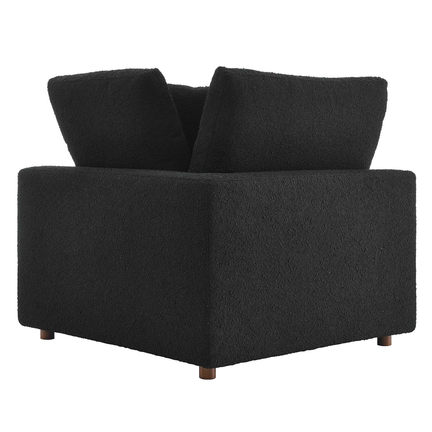 Commix Down Filled Overstuffed Boucle Fabric Corner Chair By Modway - EEI-6259 | Lounge Chairs | Modishstore - 2