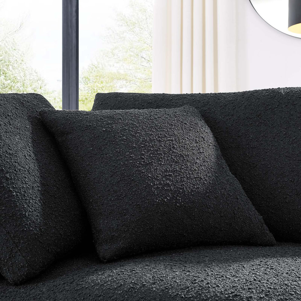 Commix Down Filled Overstuffed Boucle Fabric Corner Chair By Modway - EEI-6259 | Lounge Chairs | Modishstore - 7