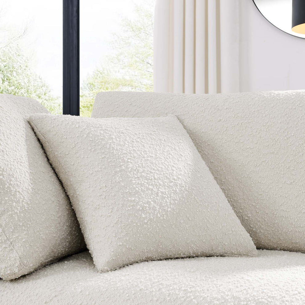Commix Down Filled Overstuffed Boucle Fabric Corner Chair By Modway - EEI-6259 | Lounge Chairs | Modishstore - 15