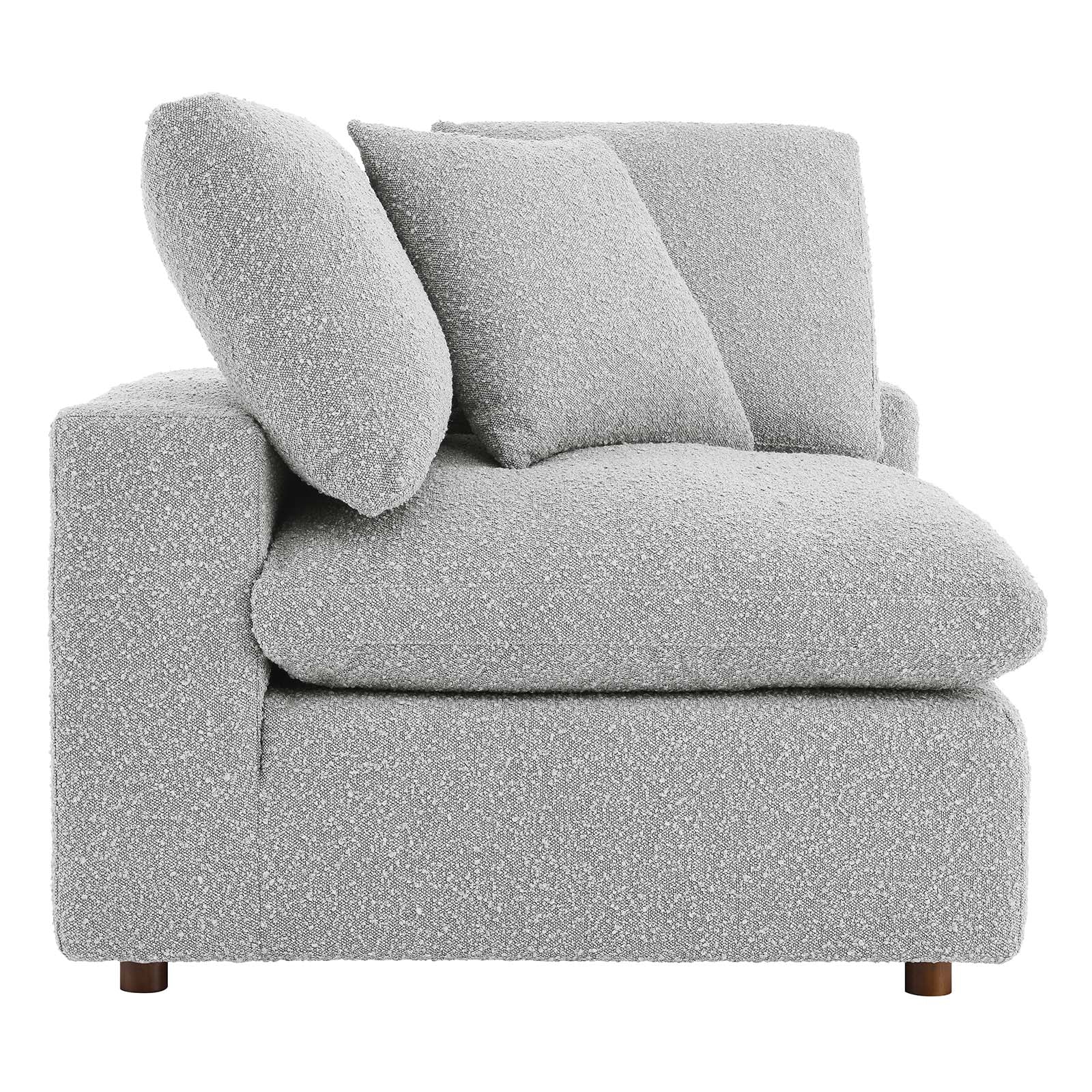 Commix Down Filled Overstuffed Boucle Fabric Corner Chair By Modway - EEI-6259 | Lounge Chairs | Modishstore - 17