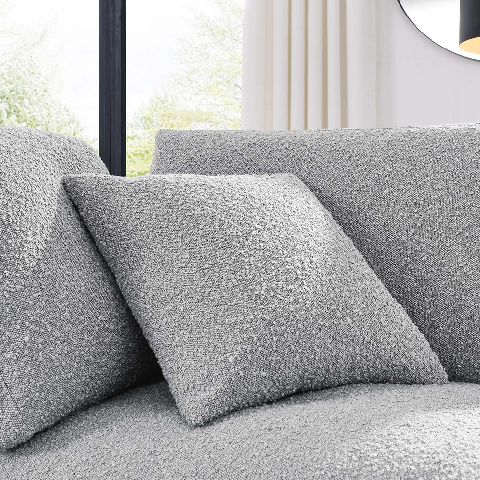 Commix Down Filled Overstuffed Boucle Fabric Corner Chair By Modway - EEI-6259 | Lounge Chairs | Modishstore - 23