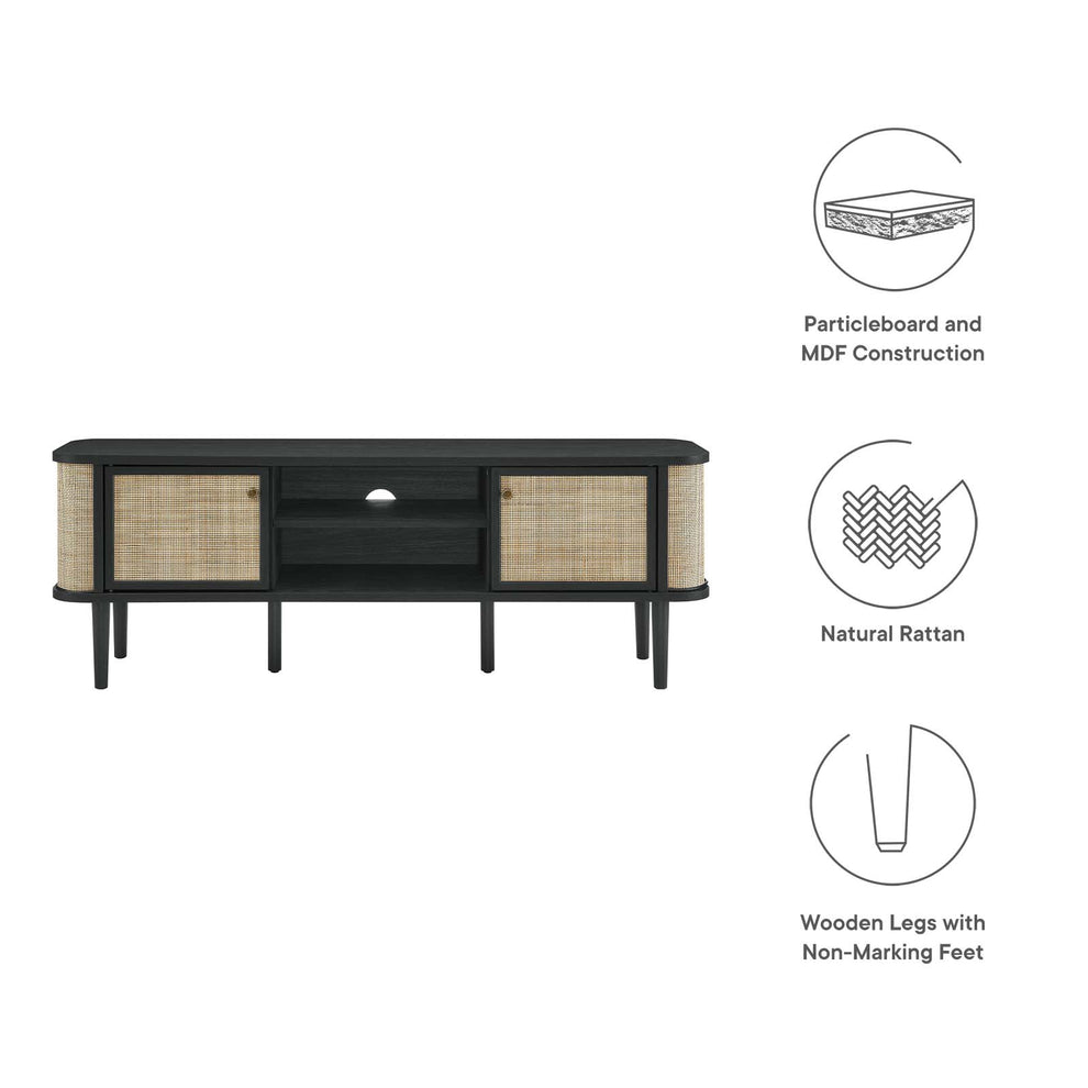 Miramar 60'' Wood TV Stand By Modway - EEI-6260 | TV Stands | Modishstore - 10