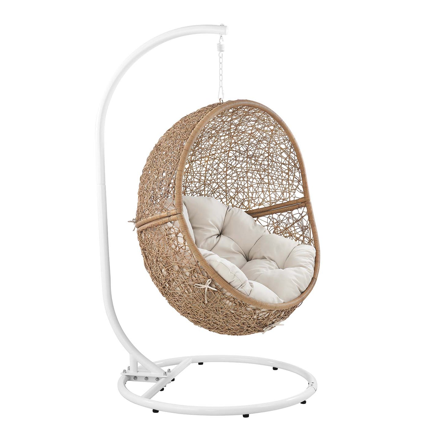 Encase Outdoor Patio Rattan Swing Chair By Modway - EEI-6262 | Outdoor Chaise Lounges | Modishstore - 2