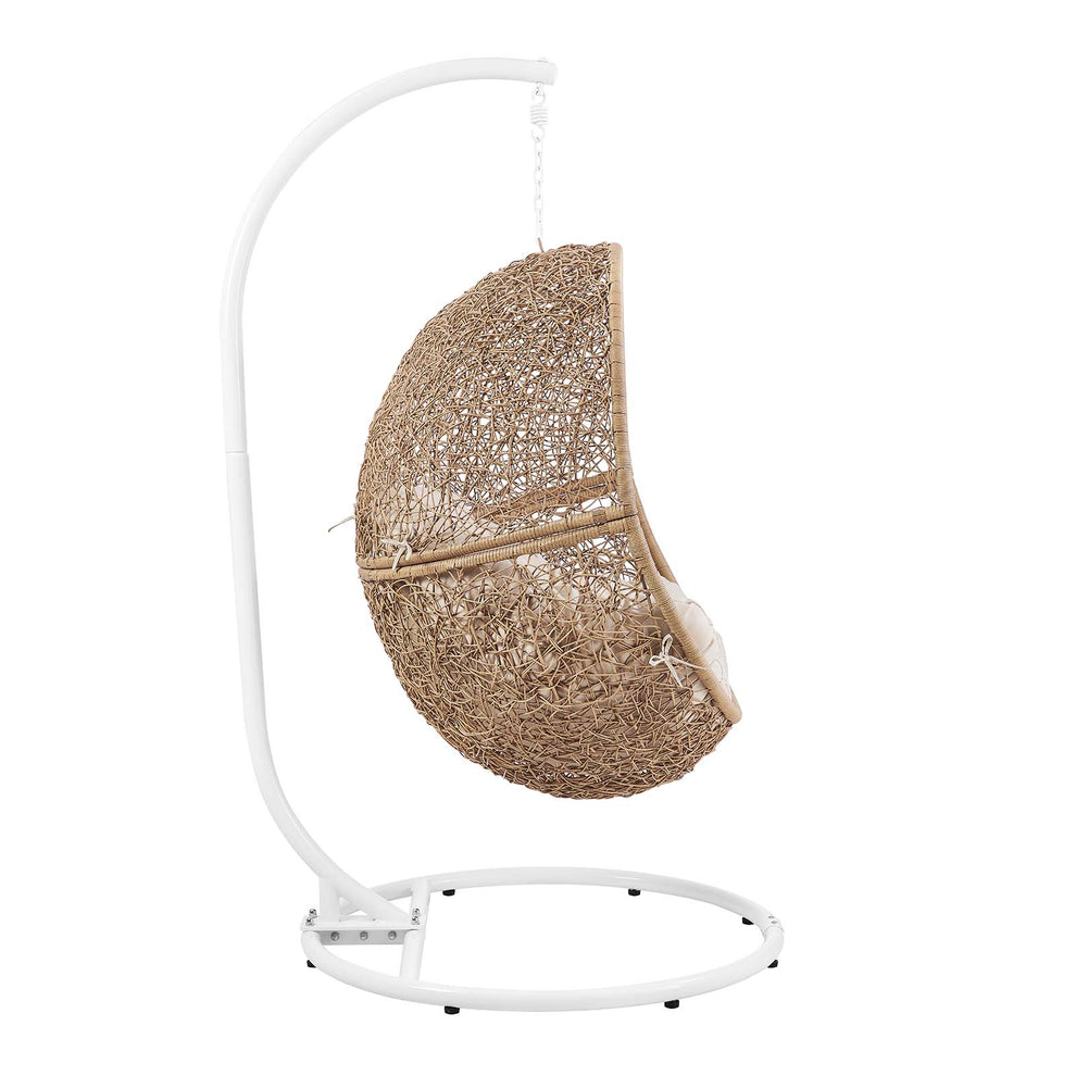 Encase Outdoor Patio Rattan Swing Chair By Modway - EEI-6262 | Outdoor Chaise Lounges | Modishstore - 3