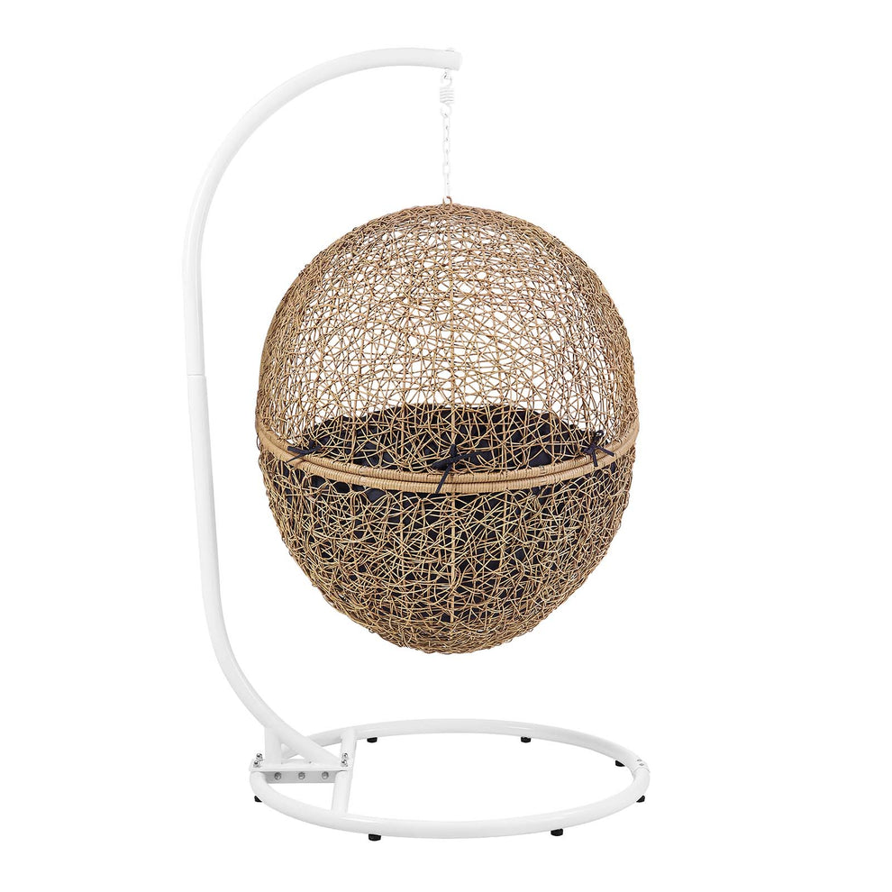 Encase Outdoor Patio Rattan Swing Chair By Modway - EEI-6262 | Outdoor Chaise Lounges | Modishstore - 13