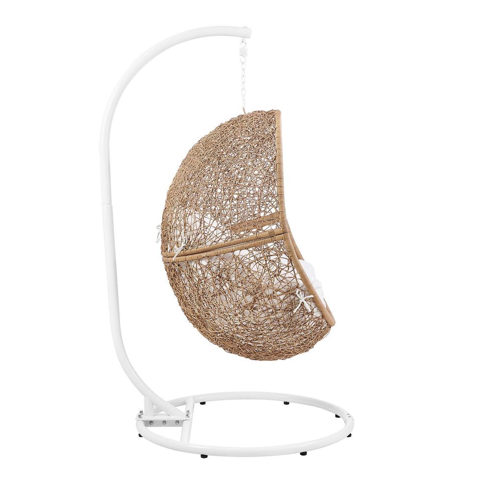 Encase Outdoor Patio Rattan Swing Chair By Modway - EEI-6262 | Outdoor Chaise Lounges | Modishstore - 21