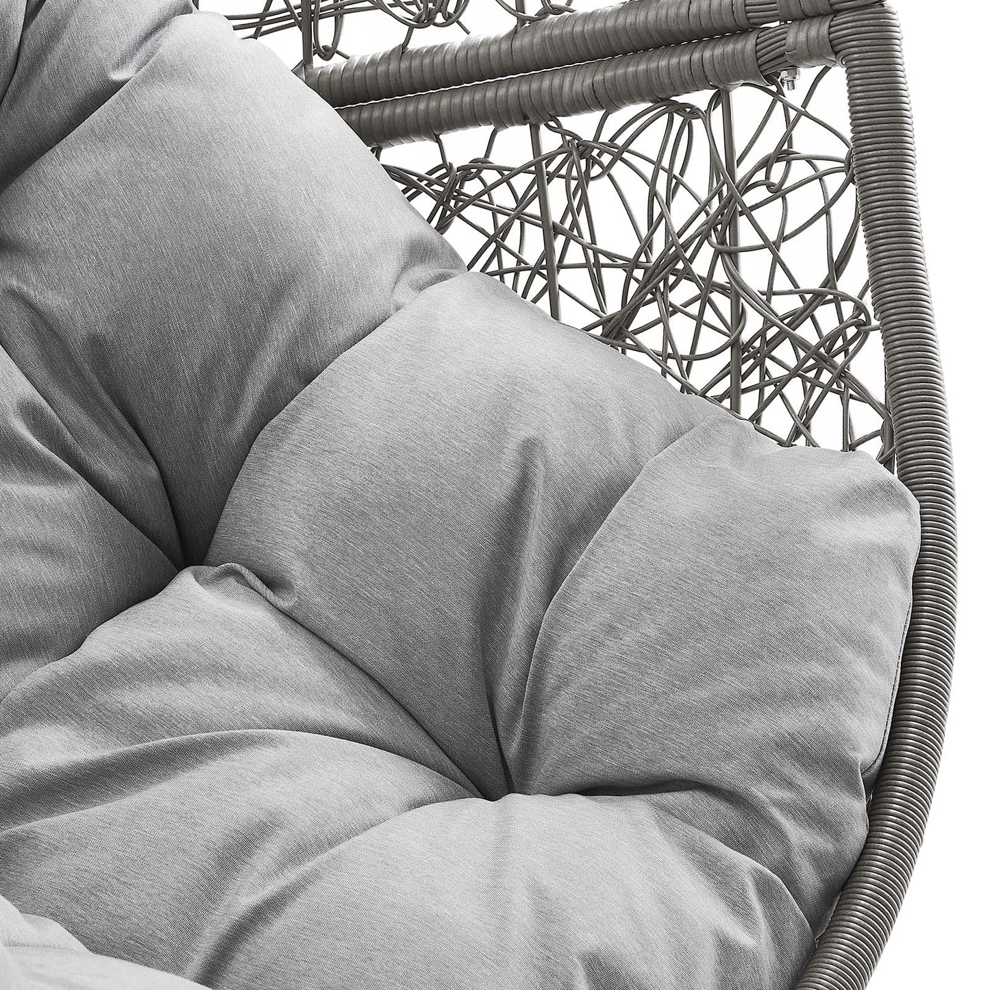 Encase Outdoor Patio Rattan Swing Chair By Modway - EEI-6262 | Outdoor Chaise Lounges | Modishstore - 34