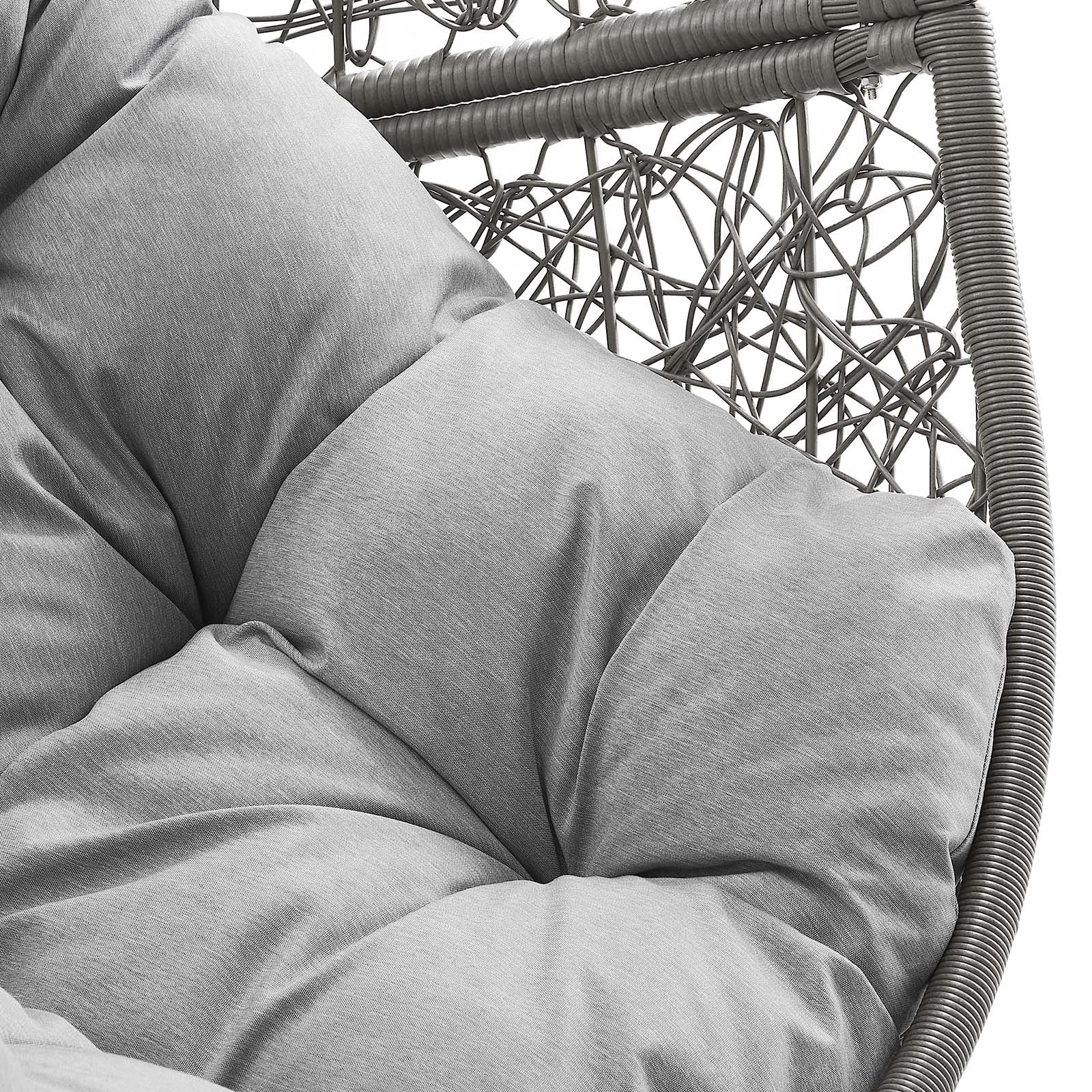 Encase Outdoor Patio Rattan Swing Chair By Modway - EEI-6262 | Outdoor Chaise Lounges | Modishstore - 34