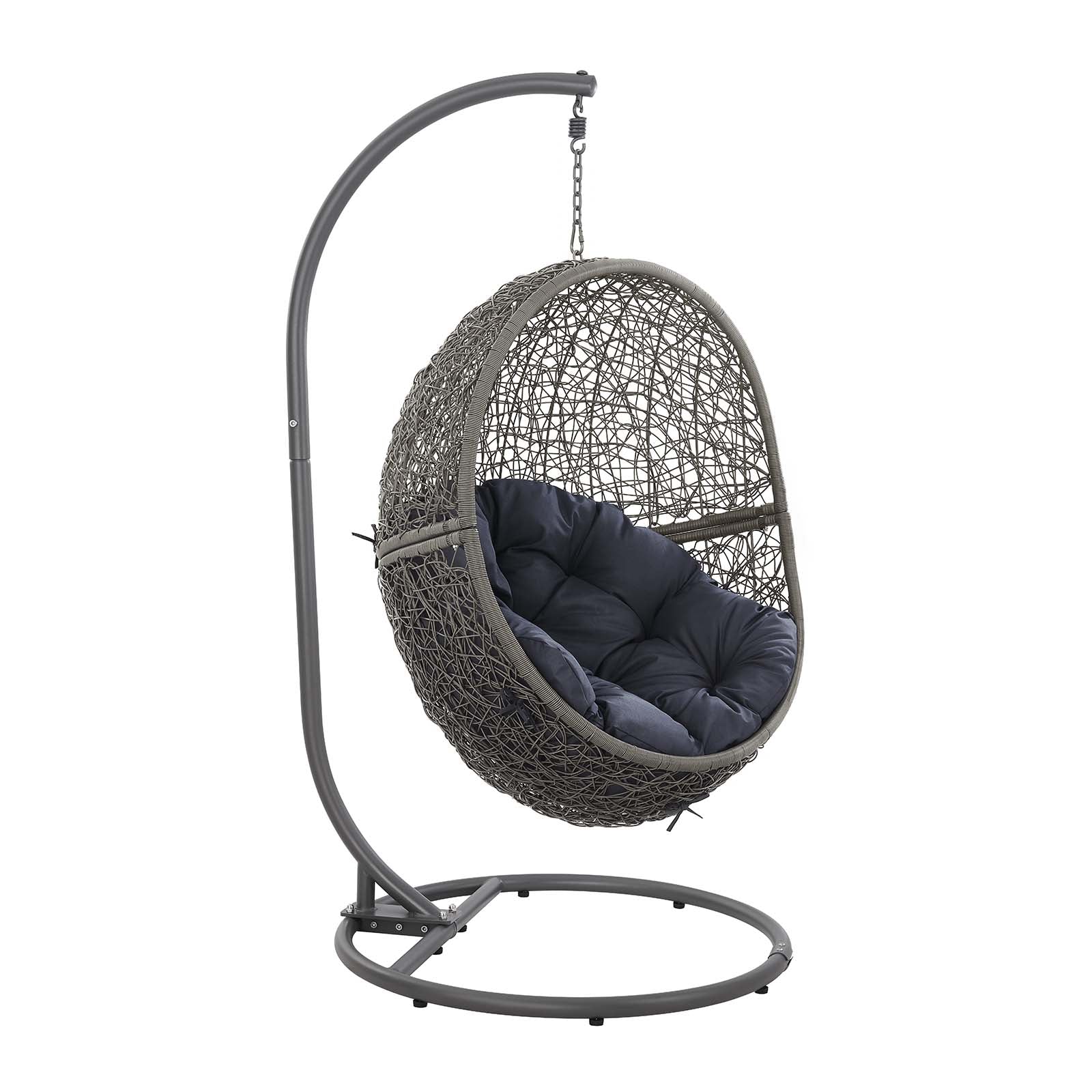 Encase Outdoor Patio Rattan Swing Chair By Modway - EEI-6262 | Outdoor Chaise Lounges | Modishstore - 38