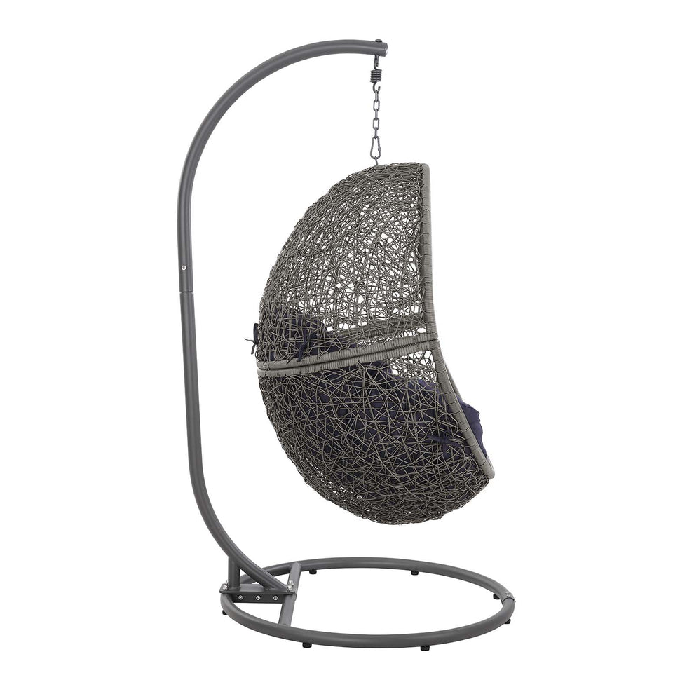 Encase Outdoor Patio Rattan Swing Chair By Modway - EEI-6262 | Outdoor Chaise Lounges | Modishstore - 39