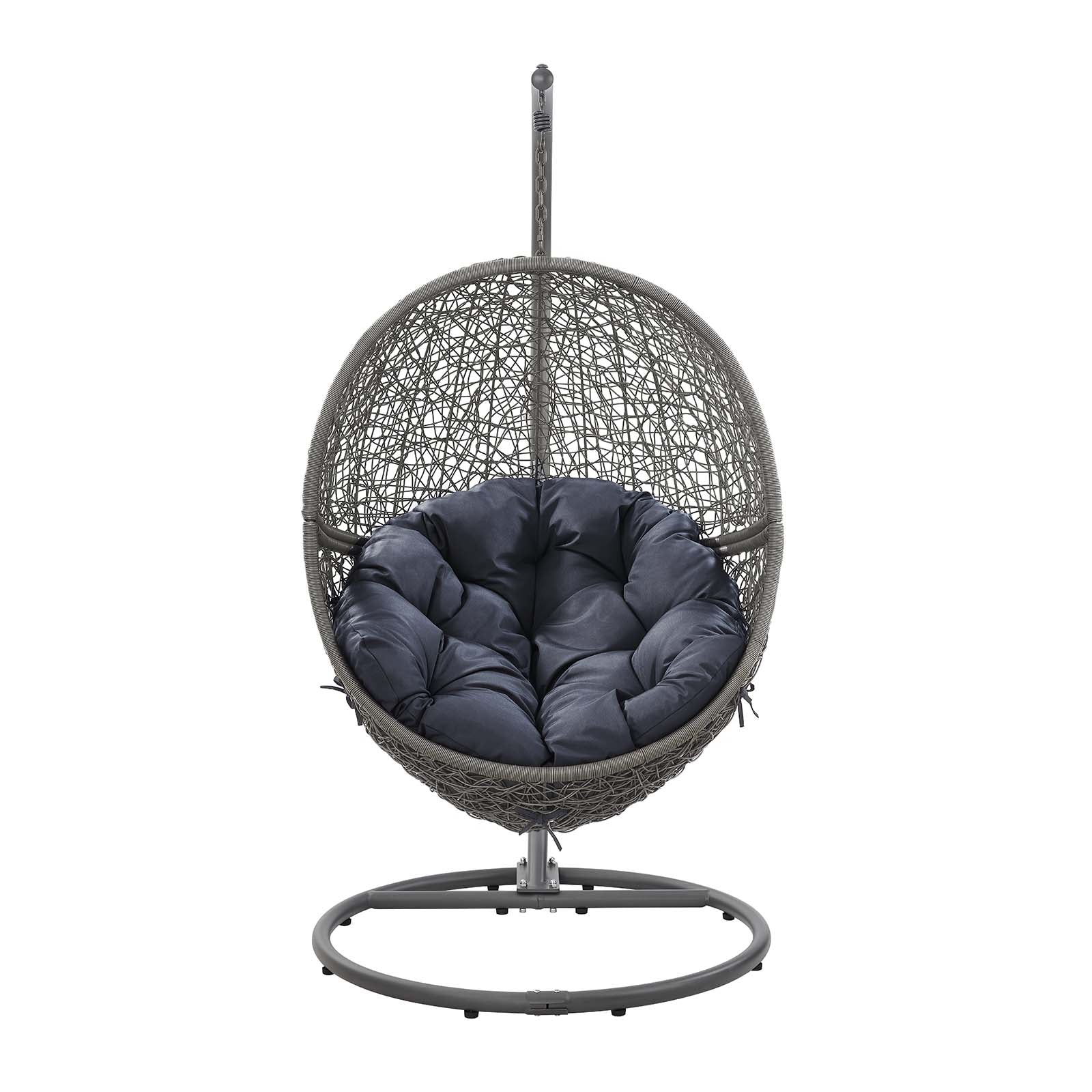 Encase Outdoor Patio Rattan Swing Chair By Modway - EEI-6262 | Outdoor Chaise Lounges | Modishstore - 41