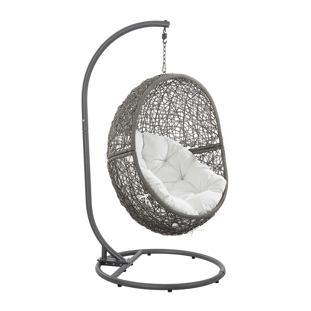 Encase Outdoor Patio Rattan Swing Chair By Modway - EEI-6262 | Outdoor Chaise Lounges | Modishstore - 47