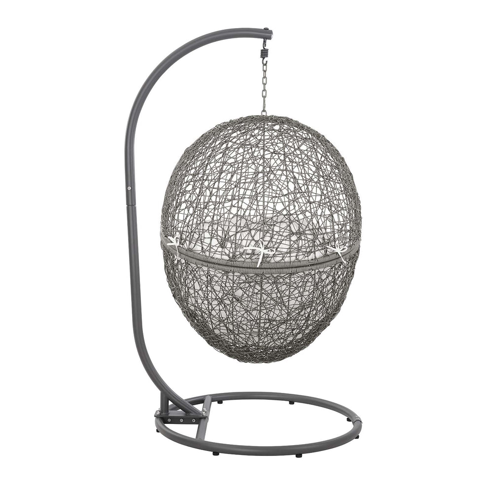 Encase Outdoor Patio Rattan Swing Chair By Modway - EEI-6262 | Outdoor Chaise Lounges | Modishstore - 49