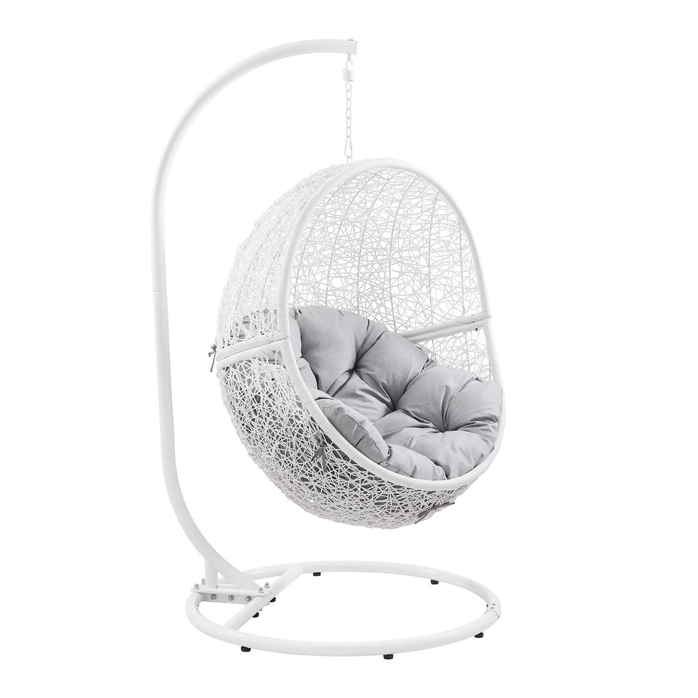 Encase Outdoor Patio Rattan Swing Chair By Modway - EEI-6262 | Outdoor Chaise Lounges | Modishstore - 56