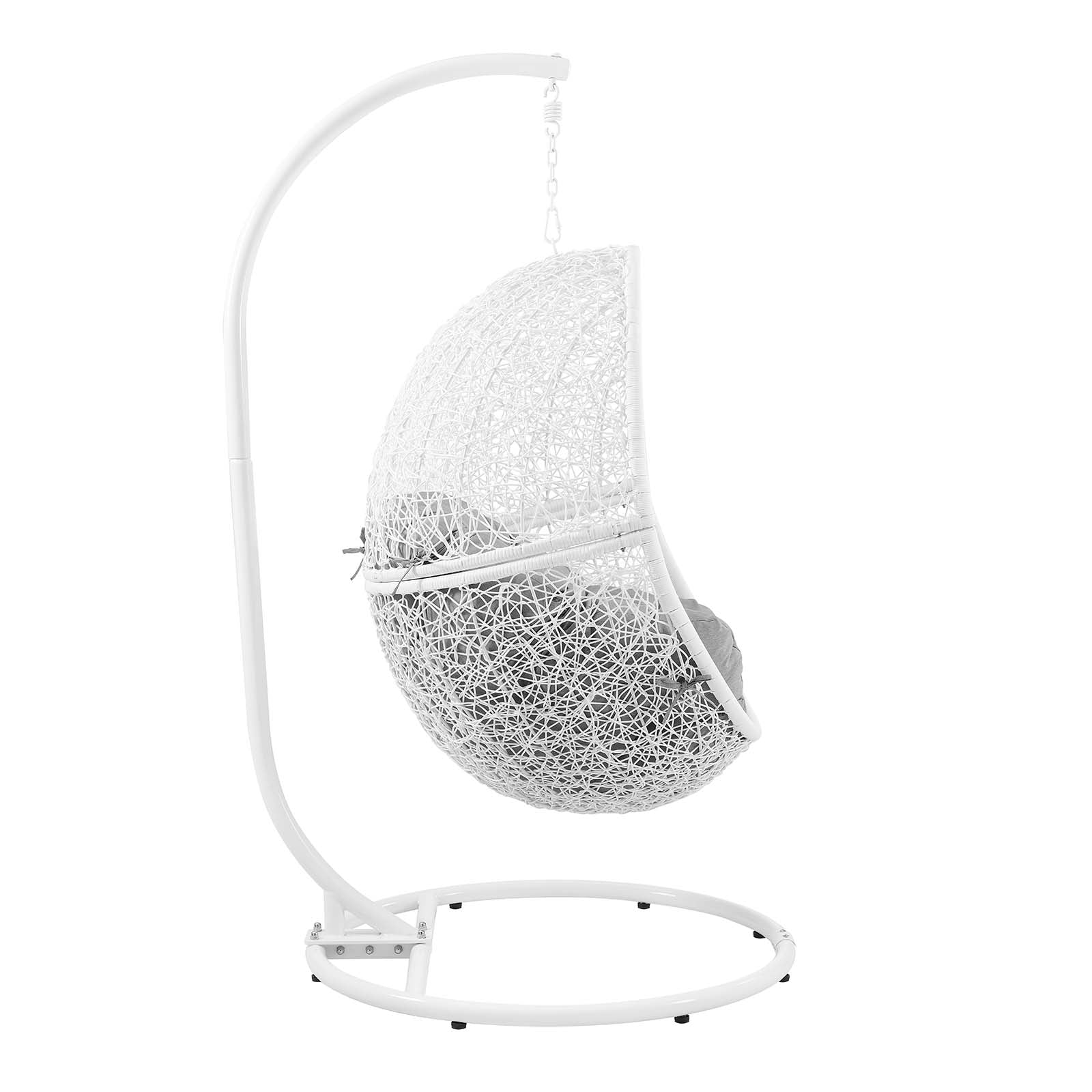 Encase Outdoor Patio Rattan Swing Chair By Modway - EEI-6262 | Outdoor Chaise Lounges | Modishstore - 57