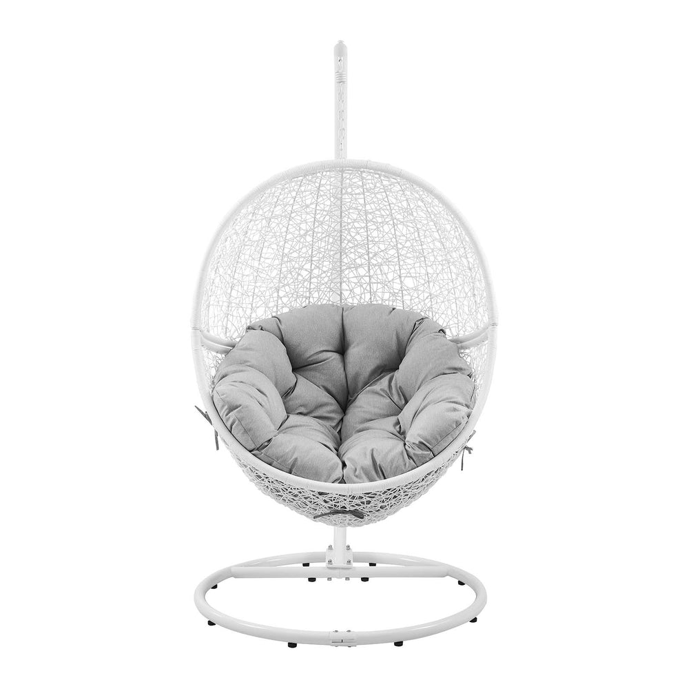 Encase Outdoor Patio Rattan Swing Chair By Modway - EEI-6262 | Outdoor Chaise Lounges | Modishstore - 59
