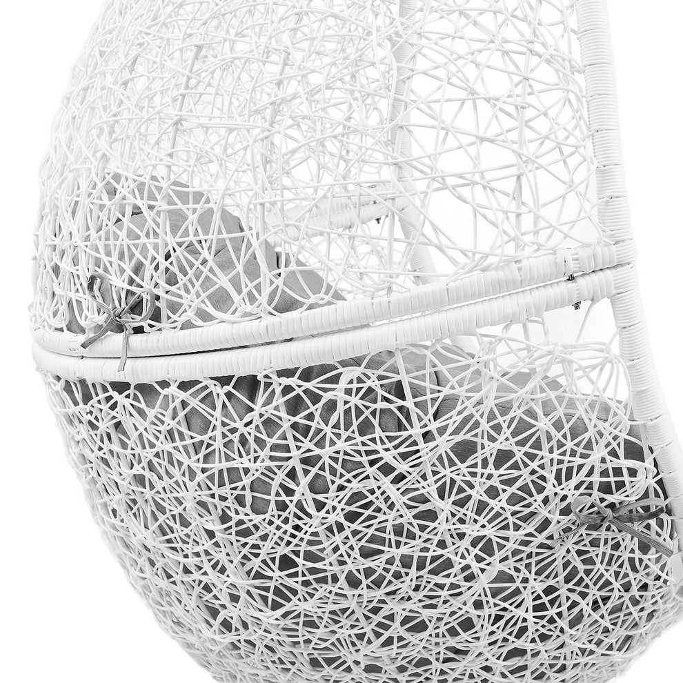 Encase Outdoor Patio Rattan Swing Chair By Modway - EEI-6262 | Outdoor Chaise Lounges | Modishstore - 60