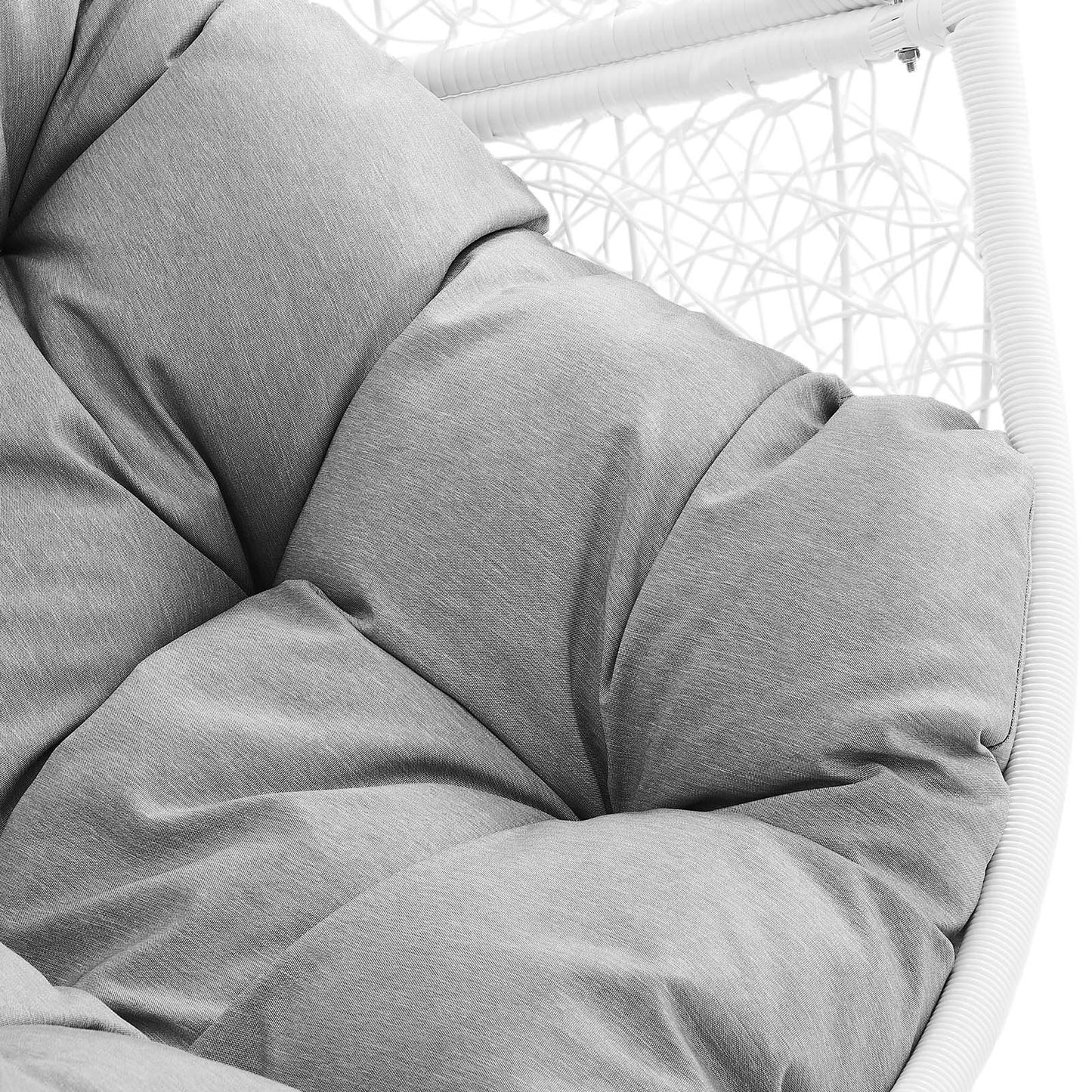 Encase Outdoor Patio Rattan Swing Chair By Modway - EEI-6262 | Outdoor Chaise Lounges | Modishstore - 61