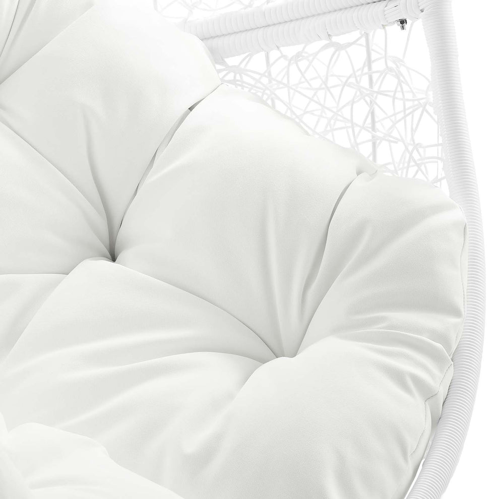 Encase Outdoor Patio Rattan Swing Chair By Modway - EEI-6262 | Outdoor Chaise Lounges | Modishstore - 70