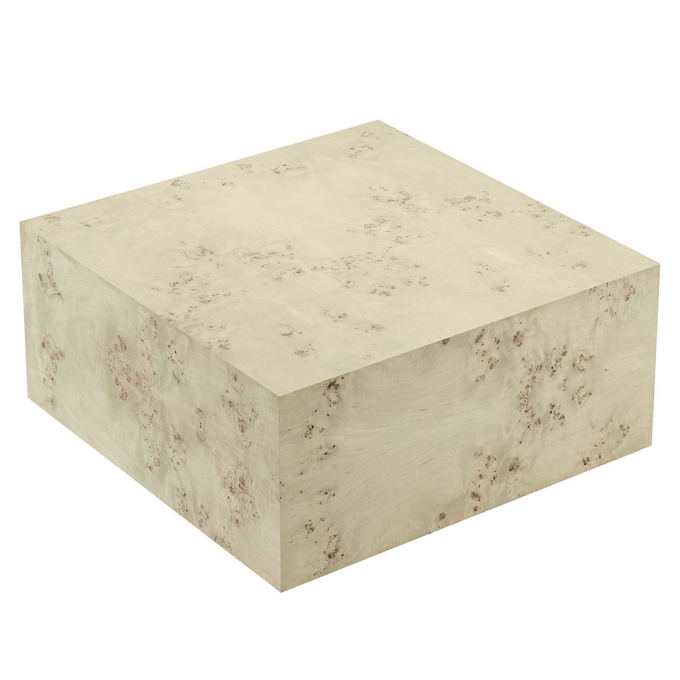 Cosmos 36" Square Burl Wood Coffee Table By Modway - EEI-6272 | Coffee Tables | Modishstore - 3