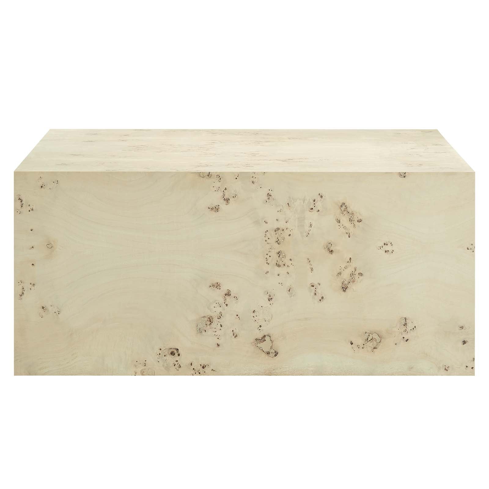 Cosmos 36" Square Burl Wood Coffee Table By Modway - EEI-6272 | Coffee Tables | Modishstore - 4