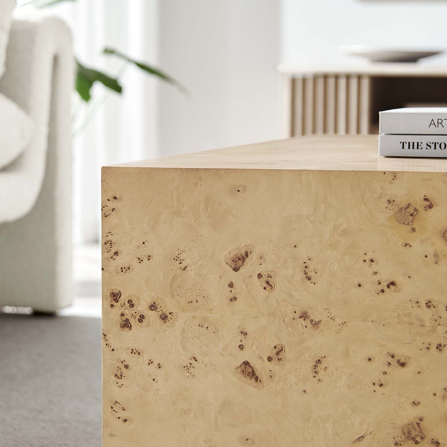 Cosmos 36" Square Burl Wood Coffee Table By Modway - EEI-6272 | Coffee Tables | Modishstore - 9