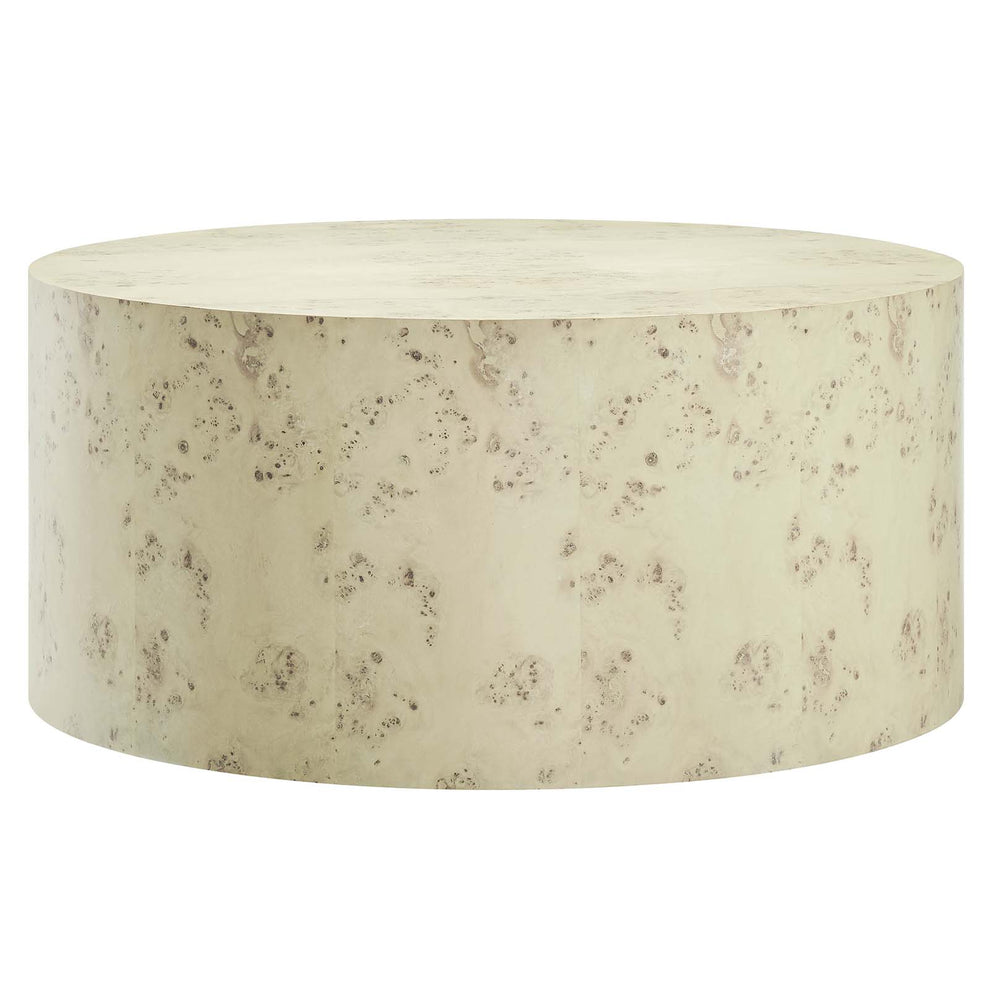 Cosmos 35" Round Burl Wood Coffee Table By Modway - EEI-6274 | Coffee Tables | Modishstore - 1
