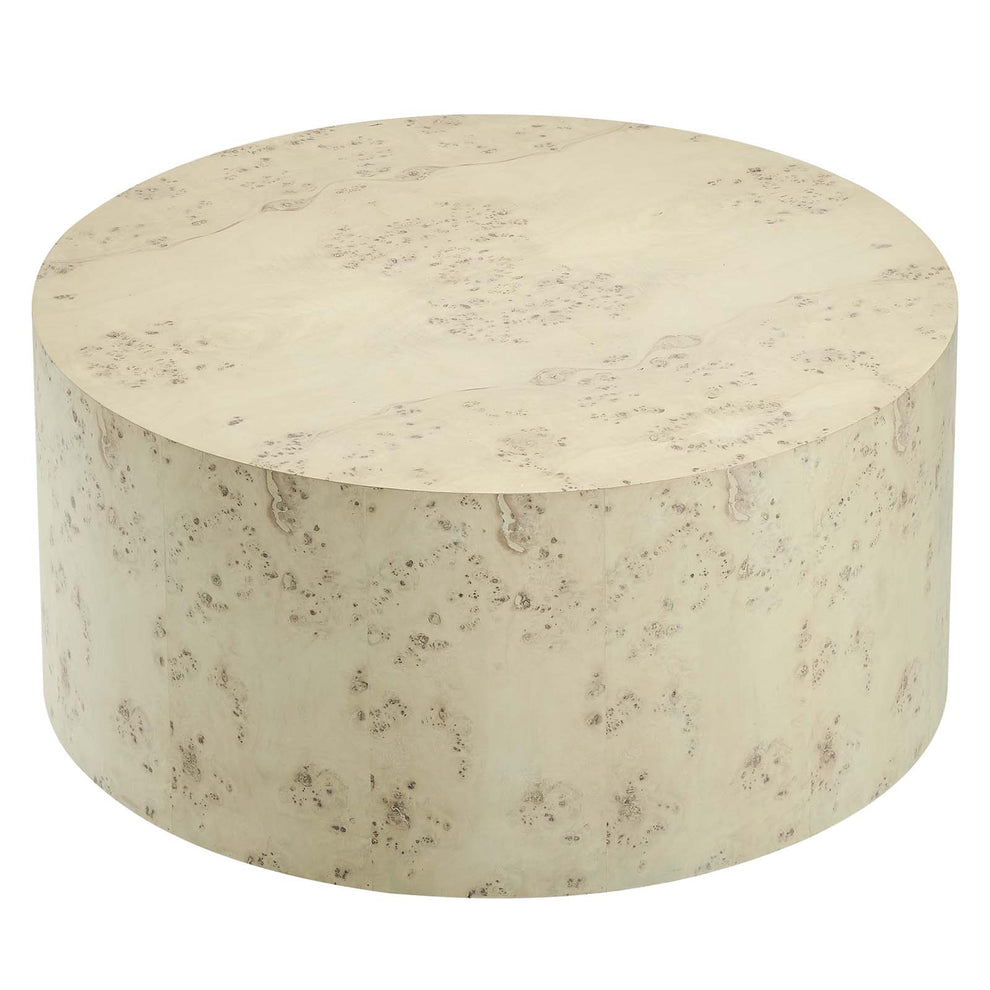 Cosmos 35" Round Burl Wood Coffee Table By Modway - EEI-6274 | Coffee Tables | Modishstore - 3