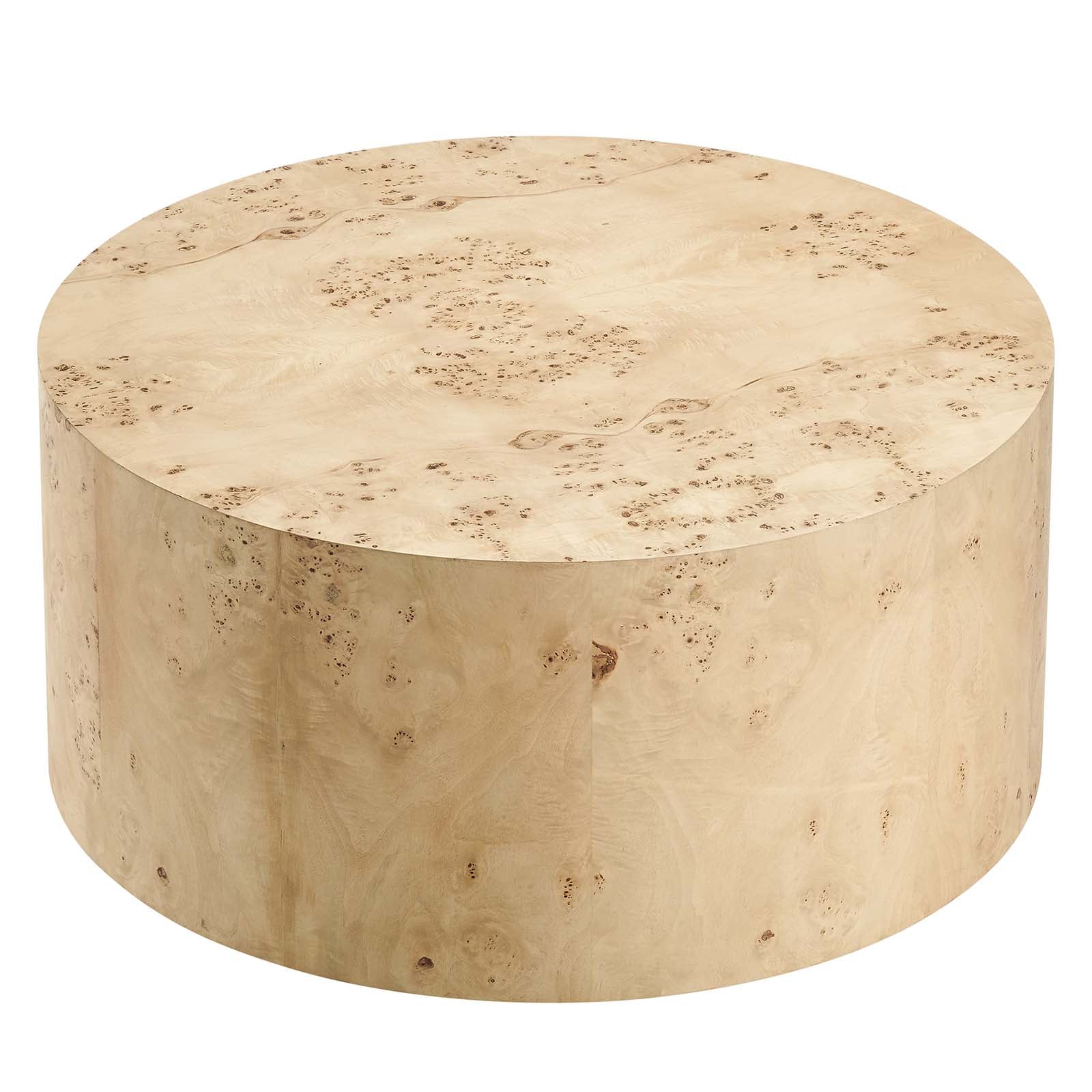 Cosmos 35" Round Burl Wood Coffee Table By Modway - EEI-6274 | Coffee Tables | Modishstore - 11
