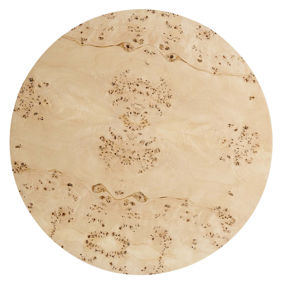 Cosmos 35" Round Burl Wood Coffee Table By Modway - EEI-6274 | Coffee Tables | Modishstore - 12