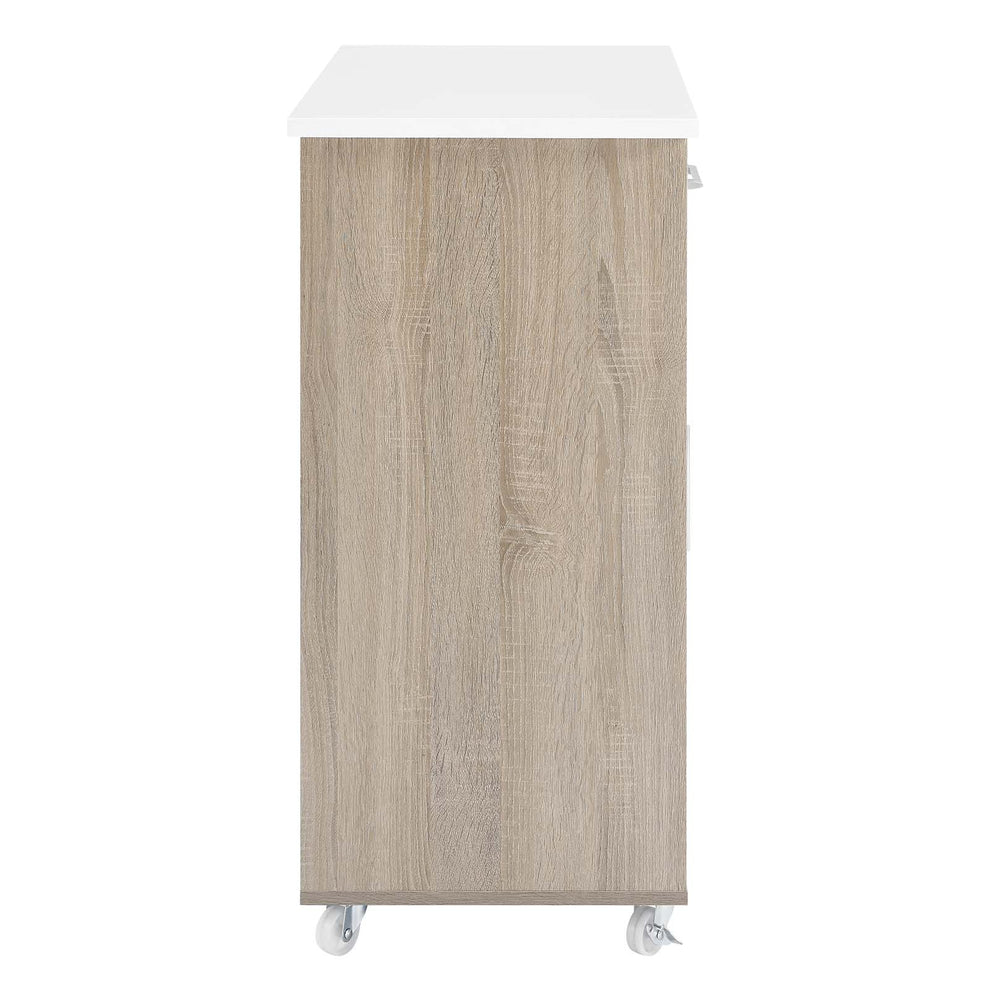 Culinary Kitchen Cart With Towel Bar By Modway - EEI-6275 | Kitchen Carts | Modishstore - 25