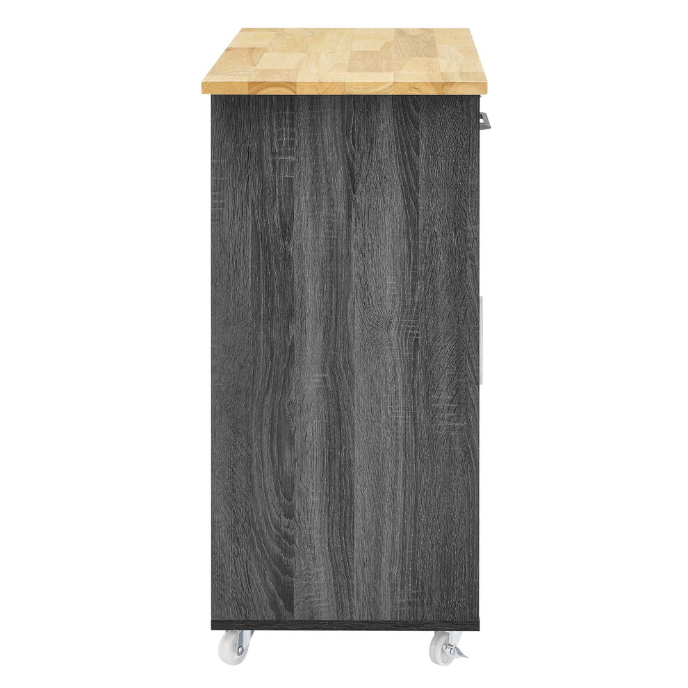 Culinary Kitchen Cart With Spice Rack By Modway - EEI-6277 | Kitchen Carts | Modishstore - 3