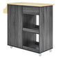 Culinary Kitchen Cart With Spice Rack By Modway - EEI-6277 | Kitchen Carts | Modishstore - 4