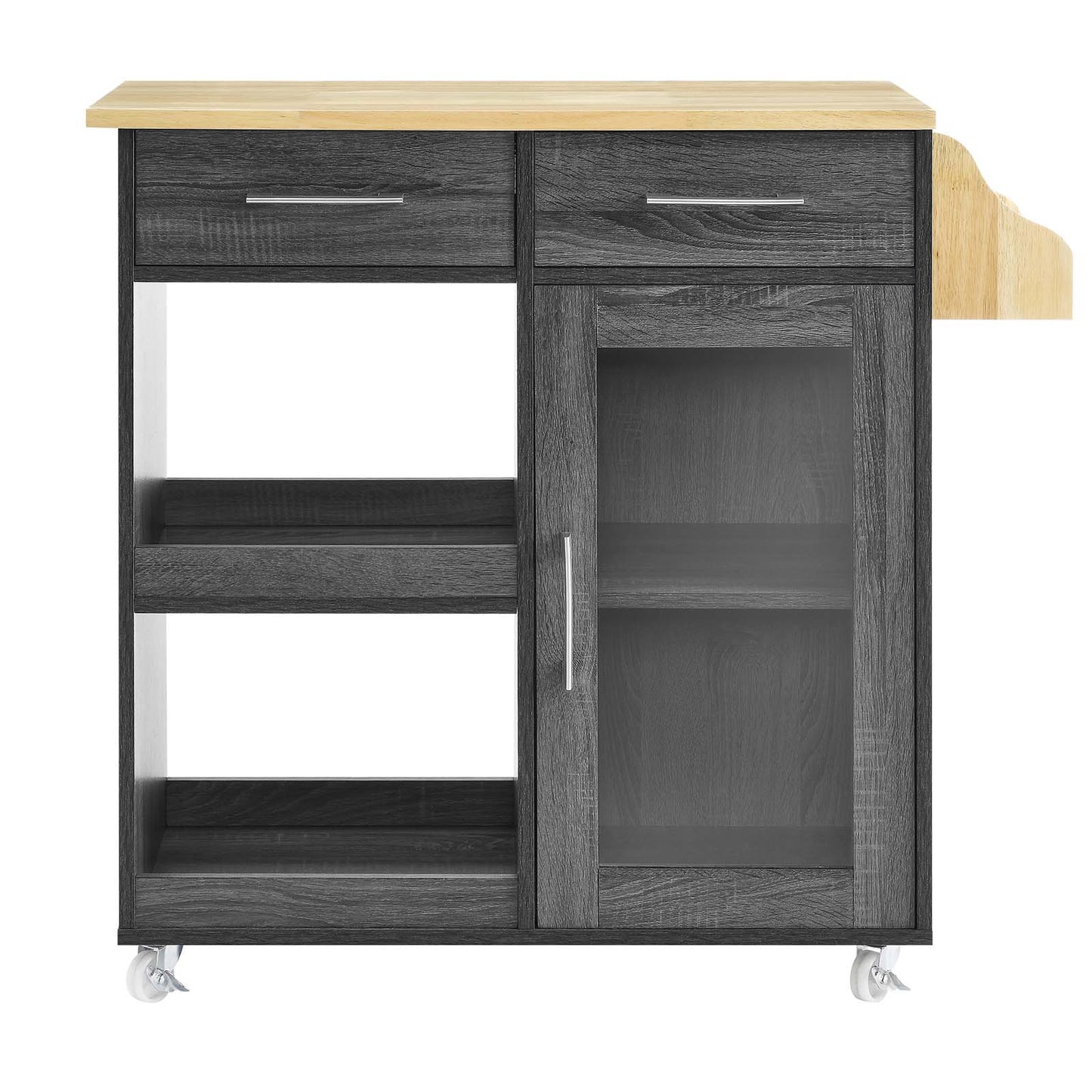 Culinary Kitchen Cart With Spice Rack By Modway - EEI-6277 | Kitchen Carts | Modishstore - 5