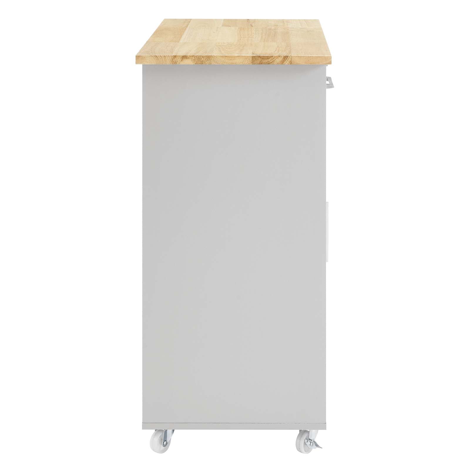 Culinary Kitchen Cart With Spice Rack By Modway - EEI-6277 | Kitchen Carts | Modishstore - 14