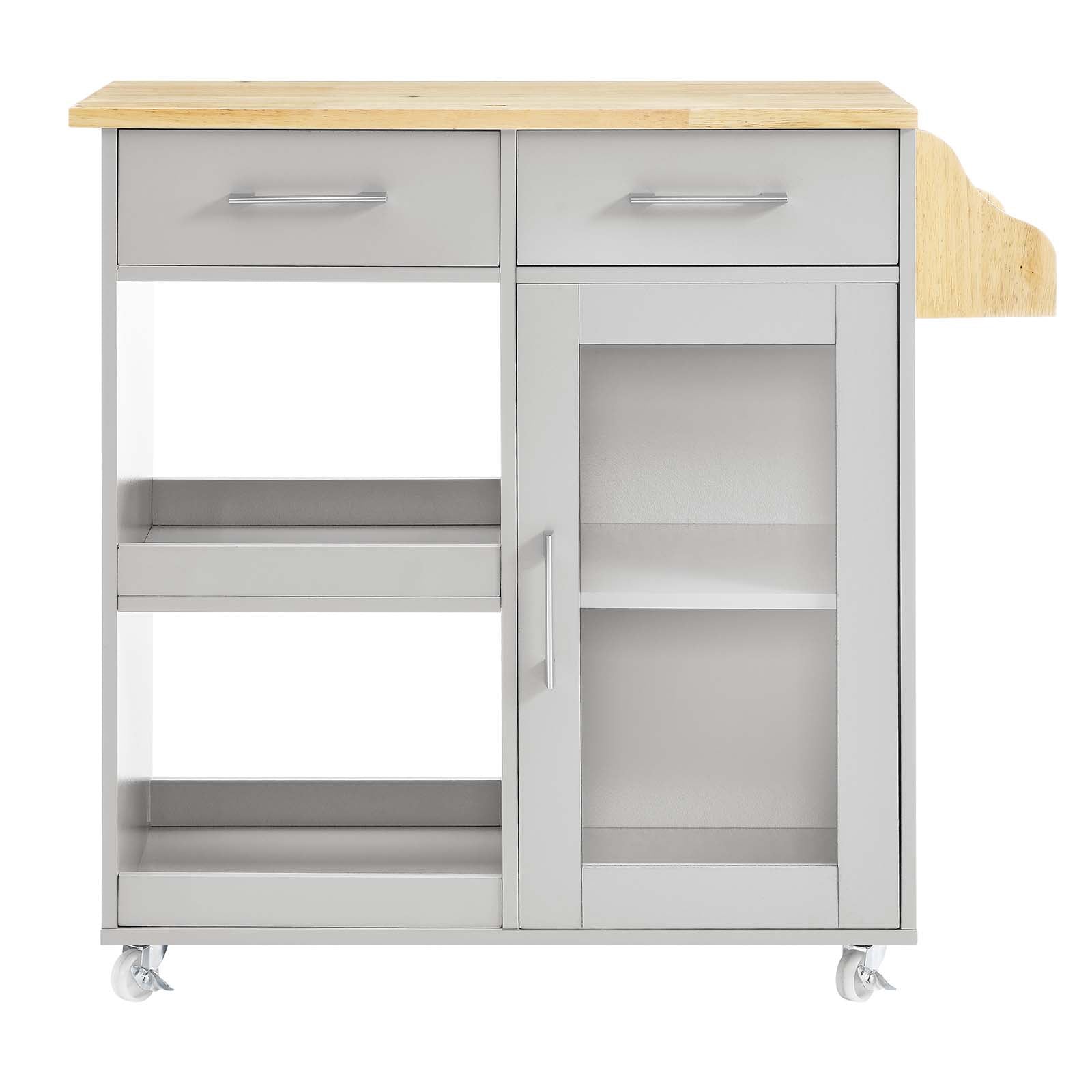 Culinary Kitchen Cart With Spice Rack By Modway - EEI-6277 | Kitchen Carts | Modishstore - 16