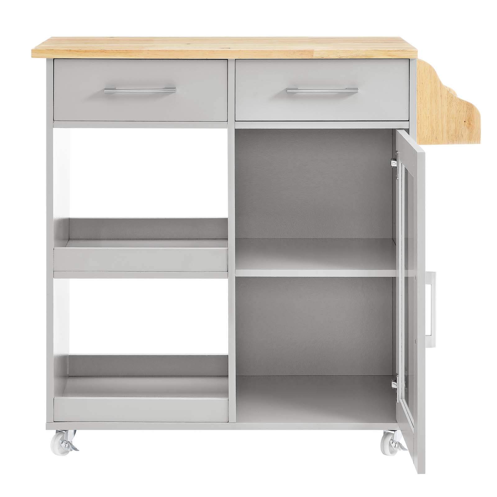 Culinary Kitchen Cart With Spice Rack By Modway - EEI-6277 | Kitchen Carts | Modishstore - 17