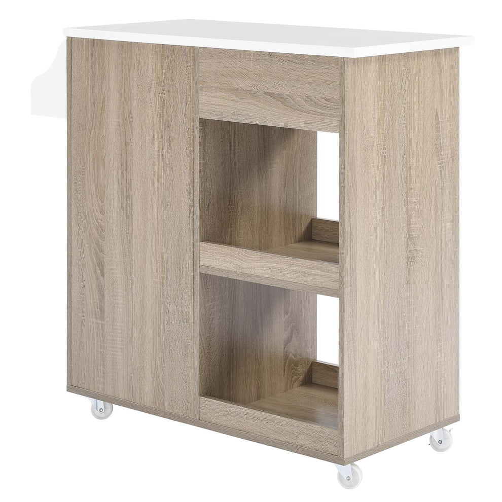 Culinary Kitchen Cart With Spice Rack By Modway - EEI-6277 | Kitchen Carts | Modishstore - 26