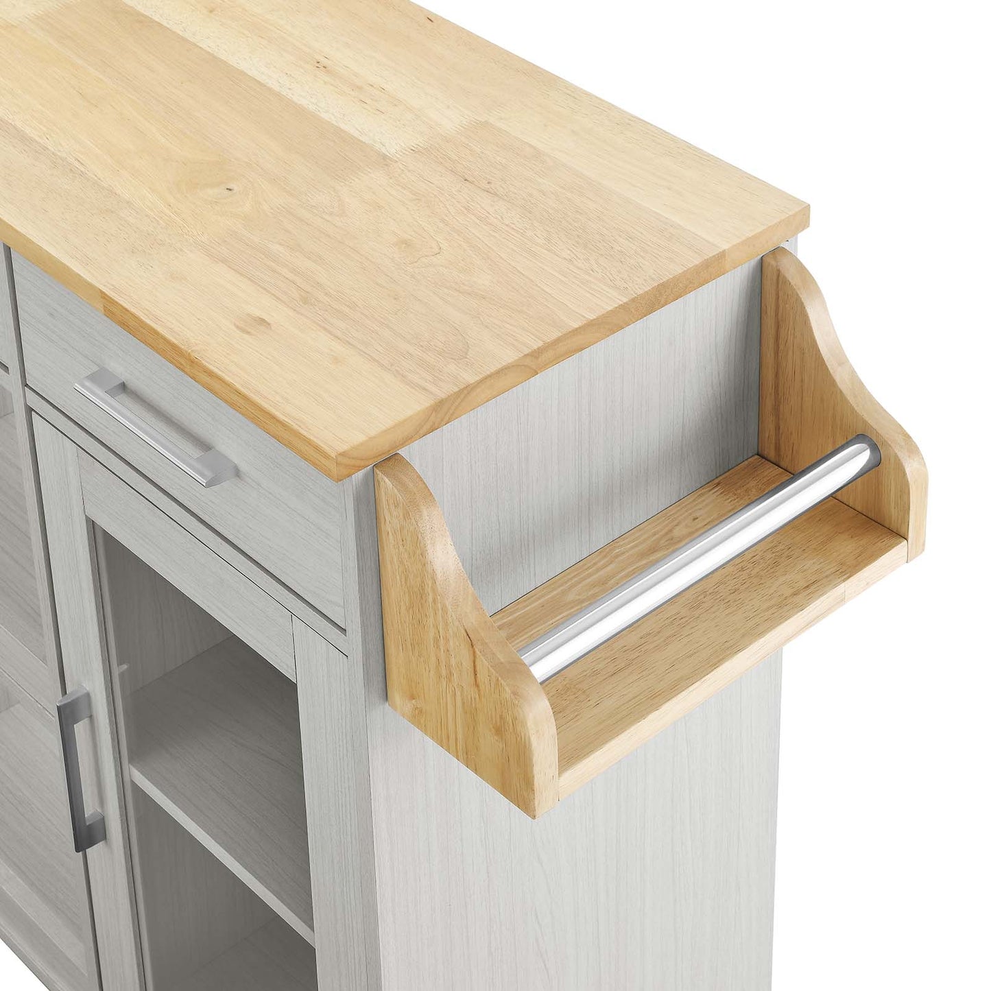 Culinary Kitchen Cart With Spice Rack By Modway - EEI-6277 | Kitchen Carts | Modishstore - 41