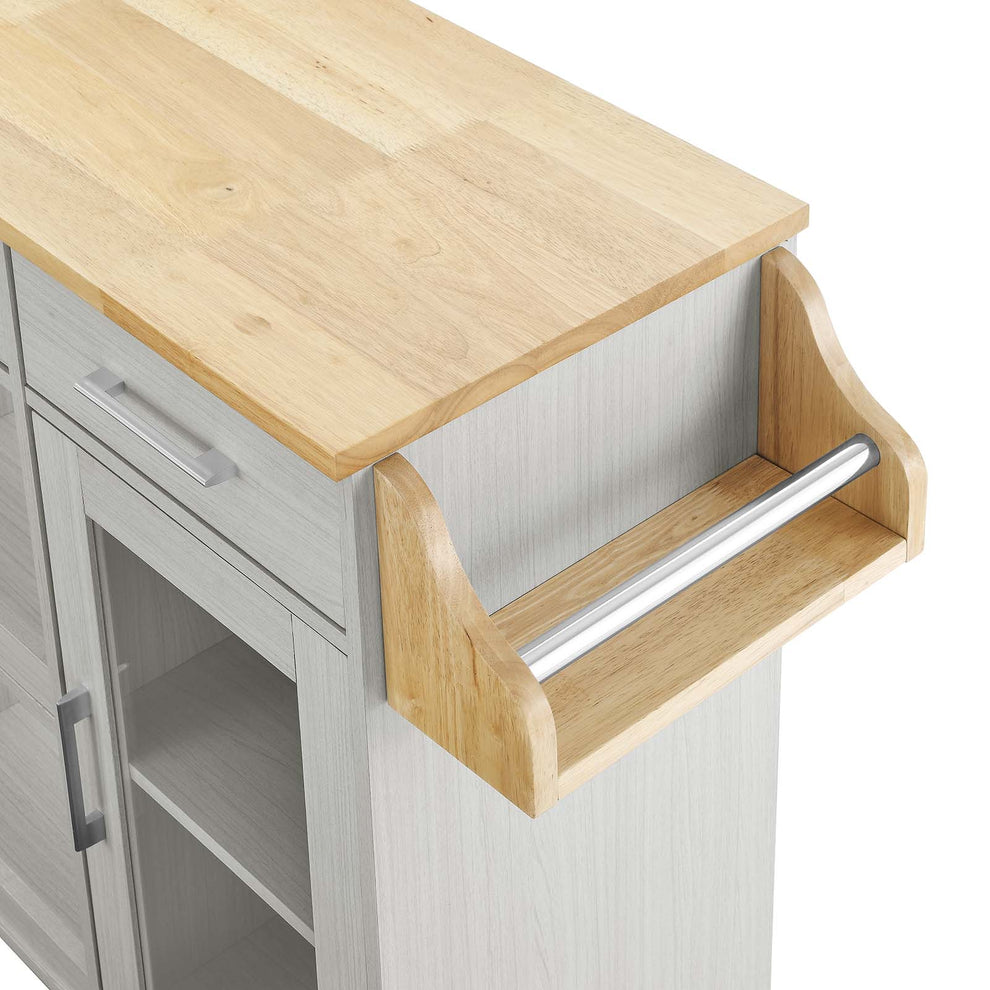 Culinary Kitchen Cart With Spice Rack By Modway - EEI-6277 | Kitchen Carts | Modishstore - 41