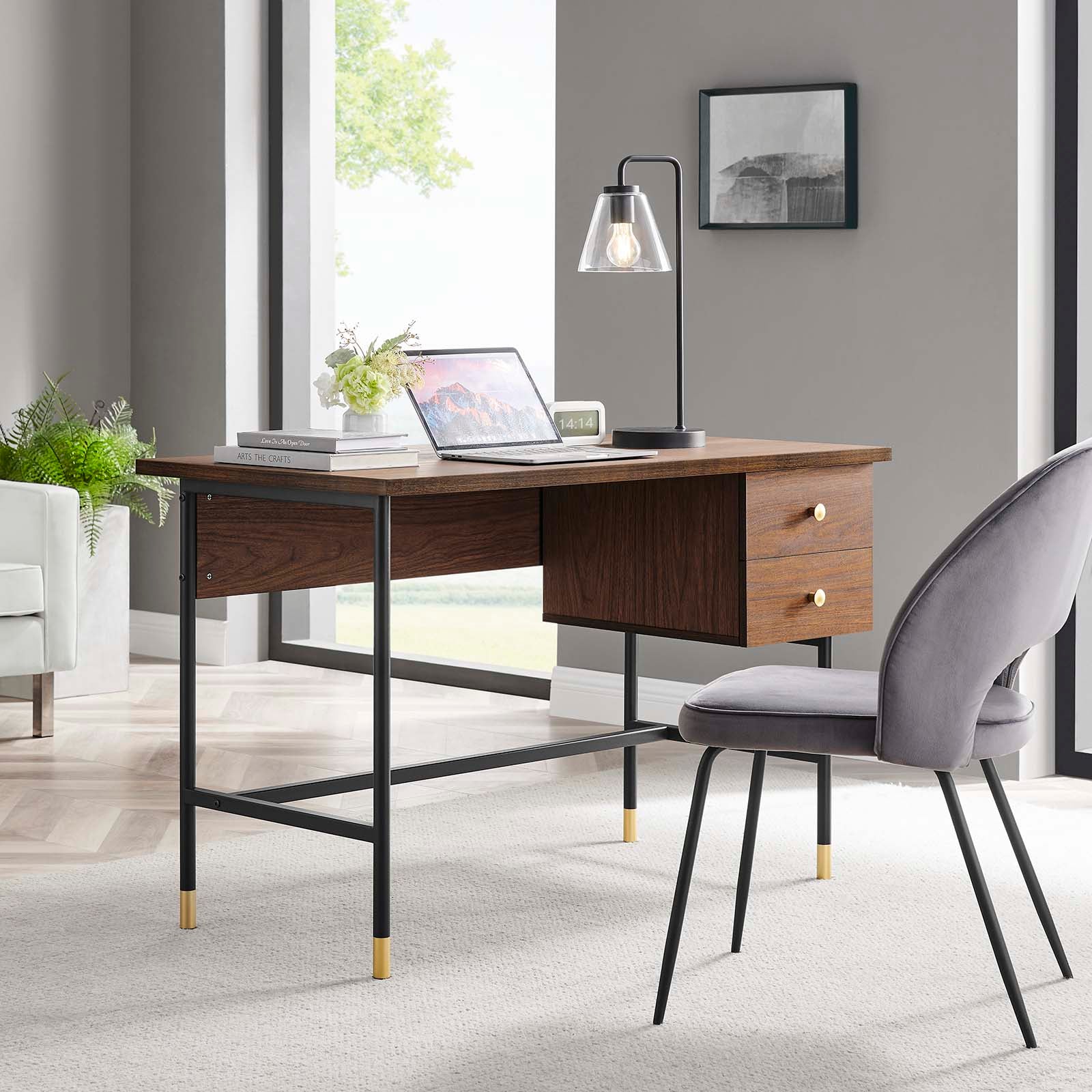 Nexus Office Desk By Modway - EEI-6284 | Desks | Modishstore - 11