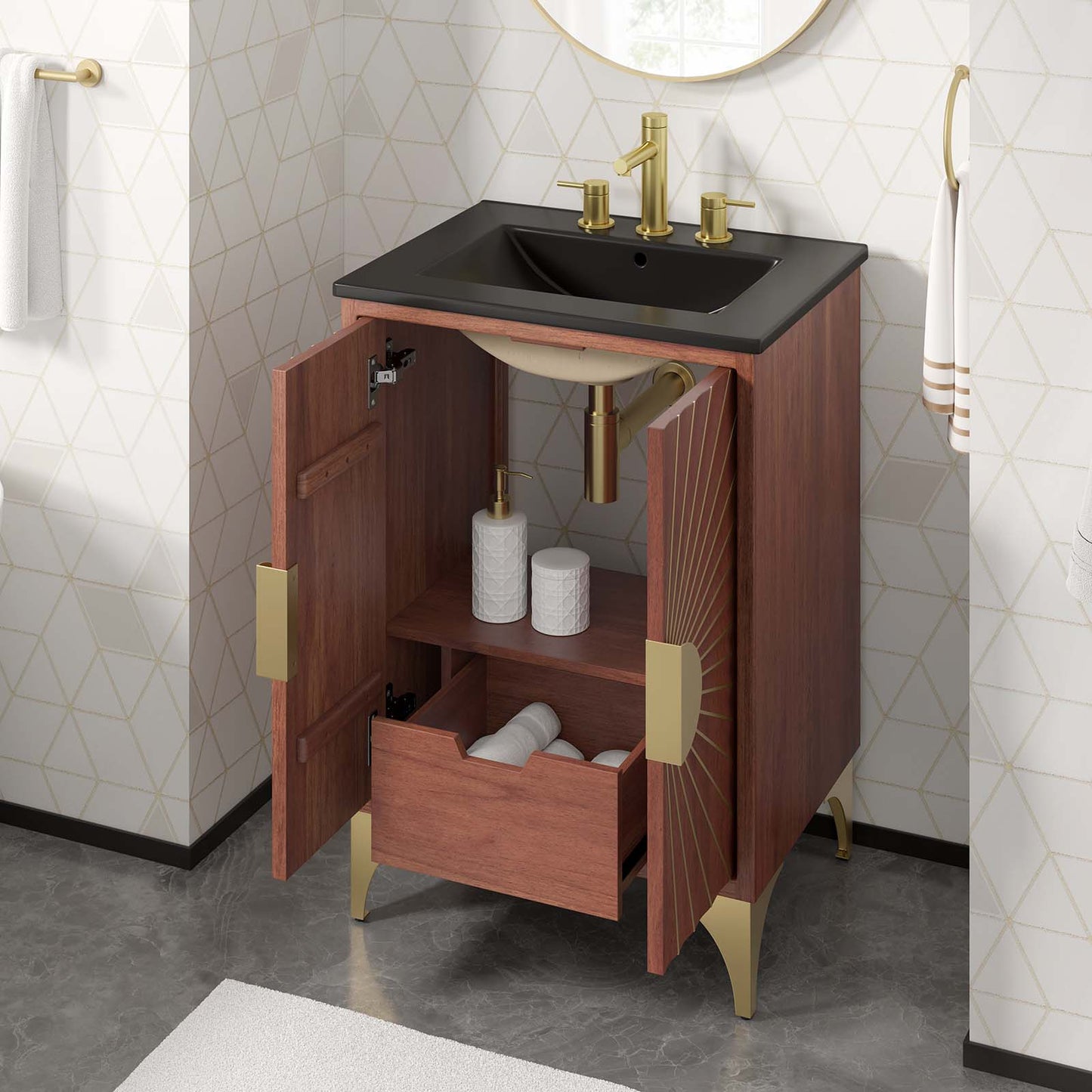 Daylight 24" Bathroom Vanity By Modway - EEI-6292 | Bathroom Accessories | Modishstore - 4