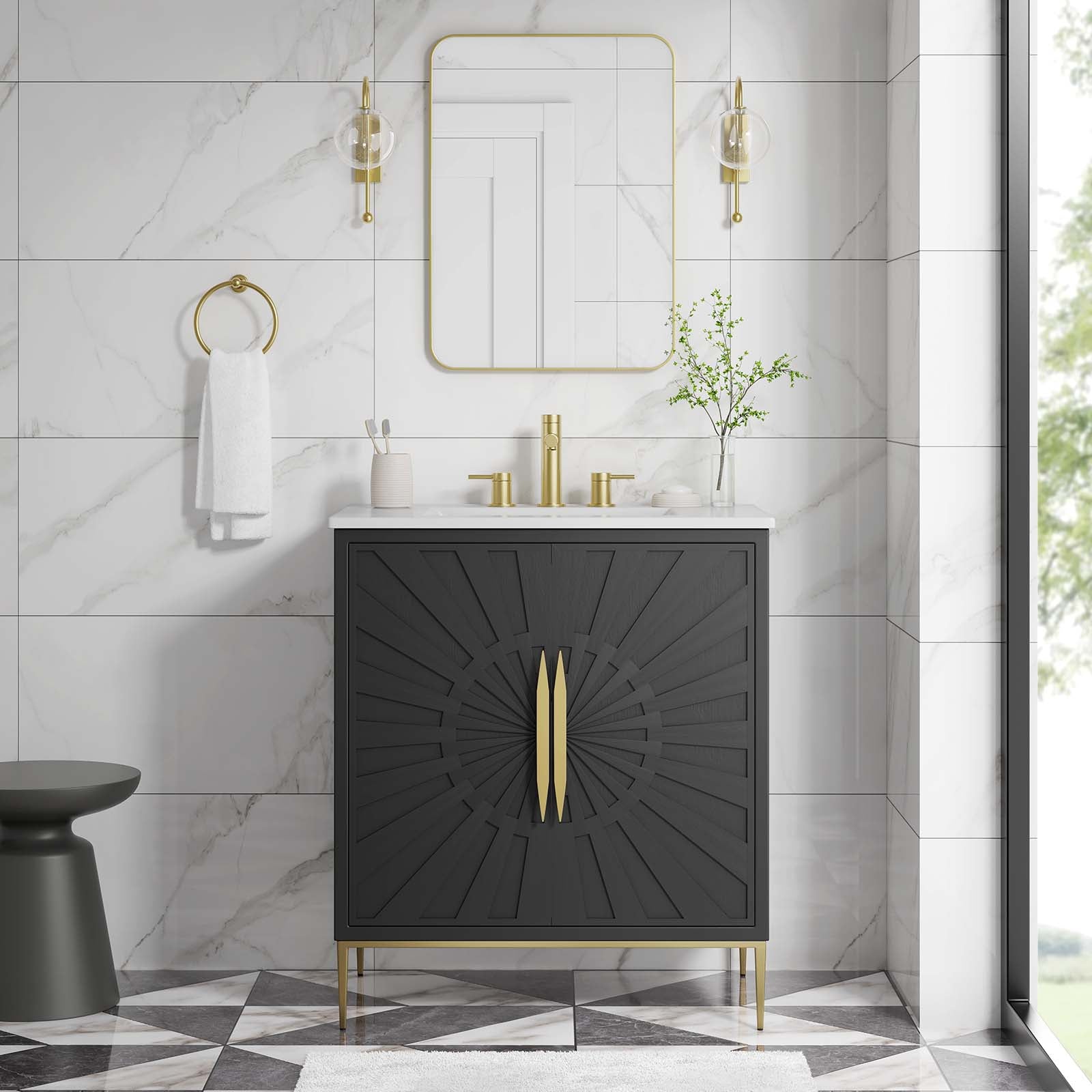 Awaken 30" Bathroom Vanity By Modway - EEI-6293 | Bathroom Accessories | Modishstore - 1