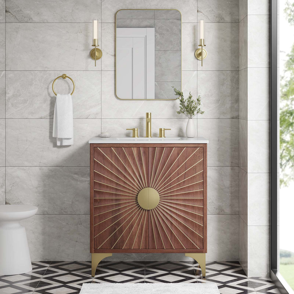 Daylight 30" Bathroom Vanity By Modway - EEI-6294 | Bathroom Accessories | Modishstore - 1
