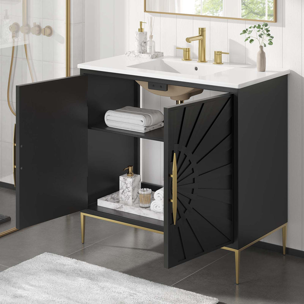 Awaken 36" Bathroom Vanity By Modway - EEI-6297 | Bathroom Accessories | Modishstore - 3