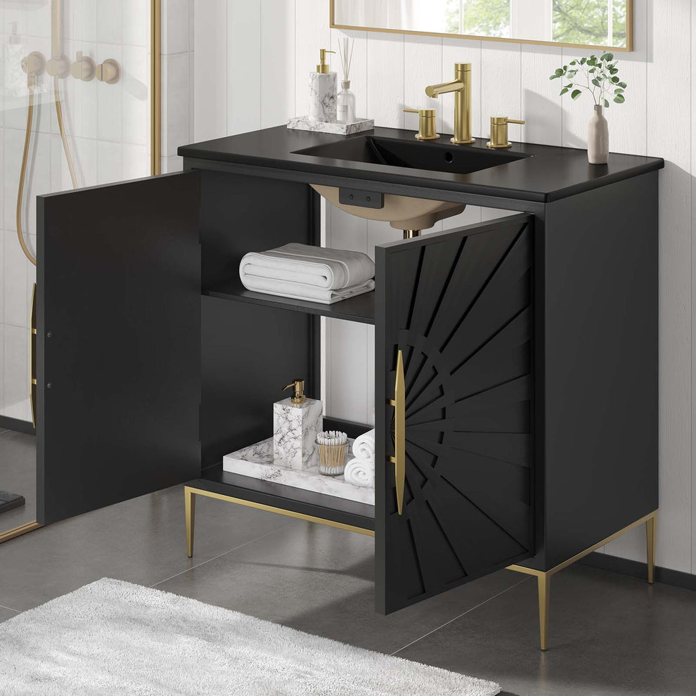 Awaken 36" Bathroom Vanity By Modway - EEI-6299 | Bathroom Accessories | Modishstore - 3