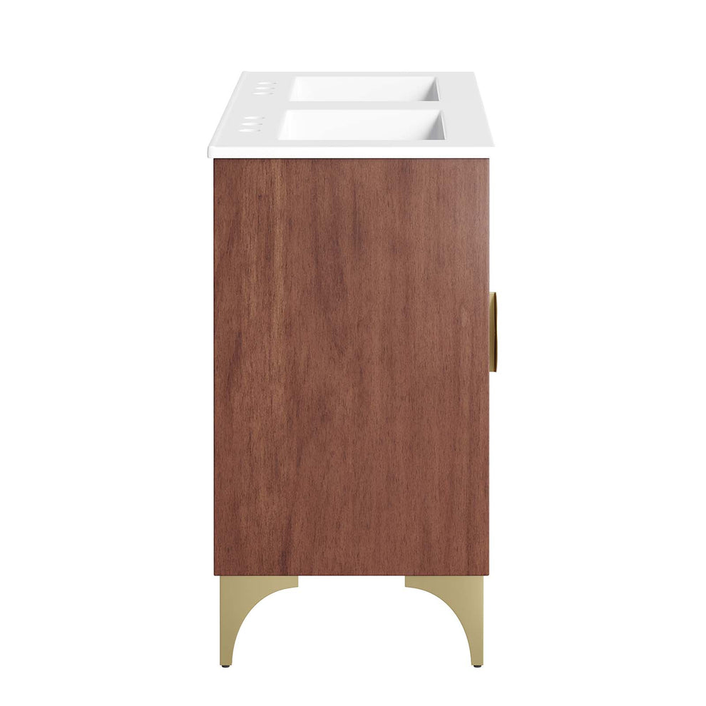 Daylight 48" Double Sink Bathroom Vanity By Modway - EEI-6306 | Bathroom Accessories | Modishstore - 5